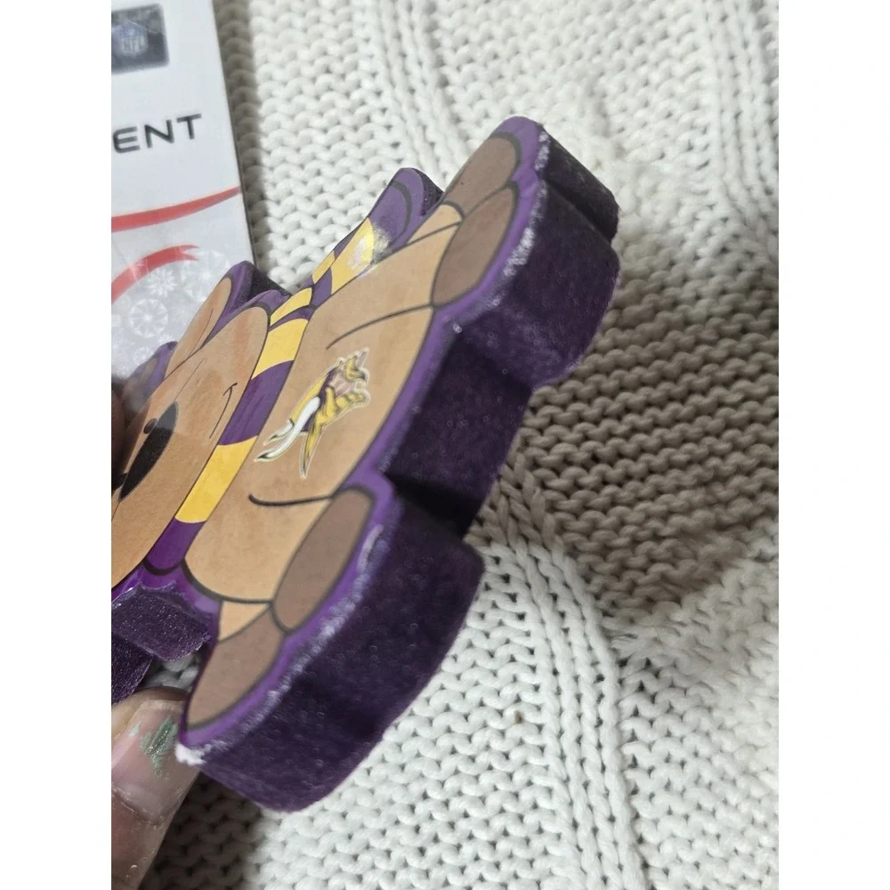 Minnesota Vikings Reindeer Foam Christmas‎ Tree Hanging Ornament NFL Football